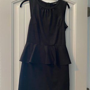 Black Peplum Dress